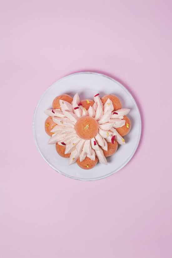 Pink Goyave(Whole) I 粉紅芭樂聖多諾黑泡芙蛋糕(原個)