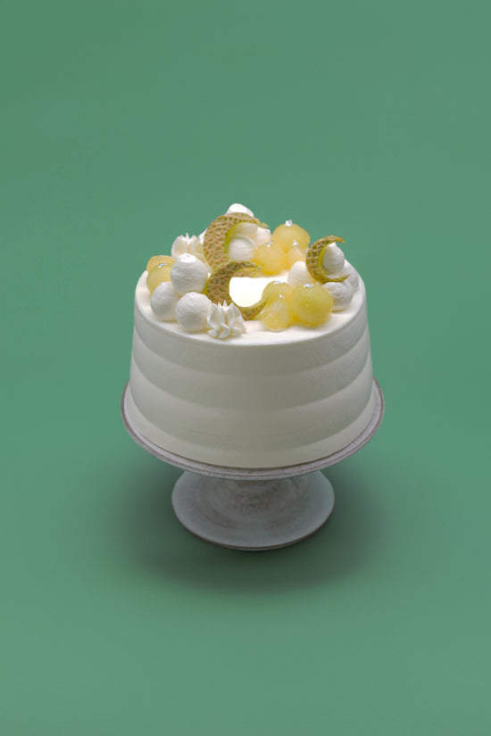 Japanese Shizuoka Crown Melon Nakazawa Cream Shortcake (Whole) I 日本靜岡皇冠蜜瓜中沢純生鮮奶油蛋糕 (原個)
