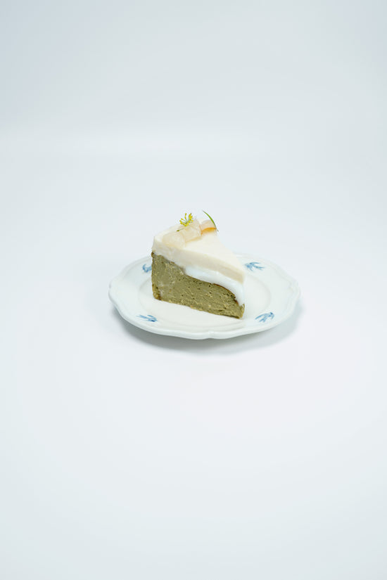 Lychee Roasted Oolong Tea Mochi Basque Burnt Cheesecake I 荔枝繡春烏龍茶麻糬巴斯克芝士蛋糕