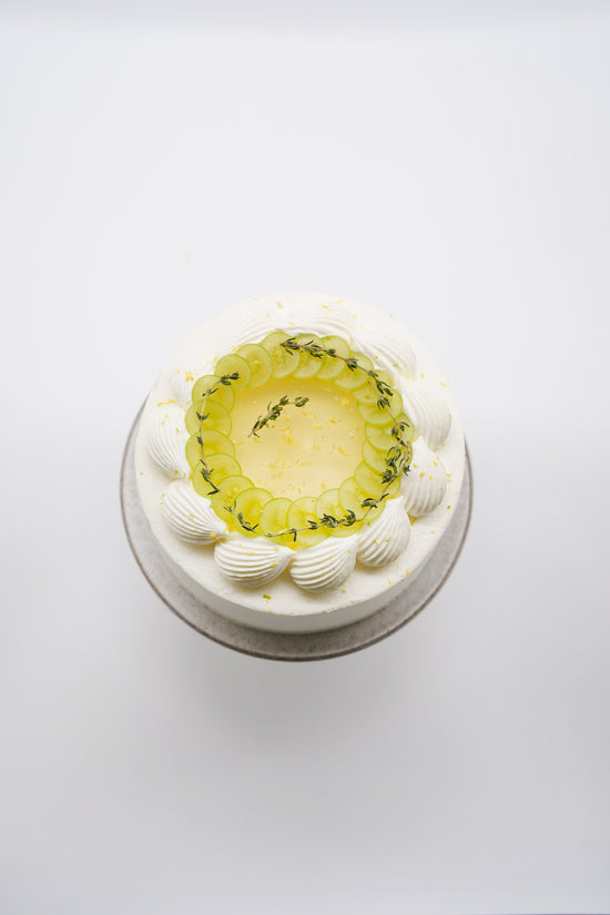 Nagano Shine Muscat Honey Lemon Nakazawa Cream Shortcake (Whole) I 長野香印青提蜂蜜檸檬中沢純生鮮奶油蛋糕(原個)