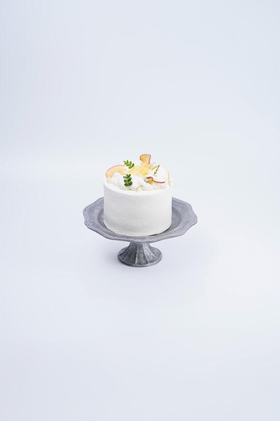 Lemon Apple Black Tea Sponge Cake | 檸檬糖漬蘋果紅茶忌廉蛋糕
