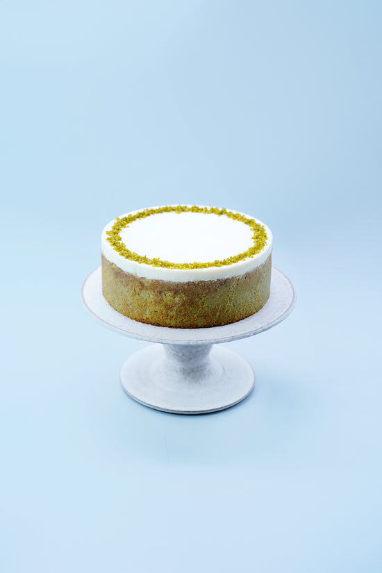 Pistachio Basque Burnt Cheesecake (Half Baked)(Whole) I 開心果巴斯克芝士蛋糕(半熟)(原個)