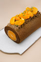 Japanese Mikan Hojicha Roll Cake (Whole) | 日本蜜柑焙茶卷蛋 (原條)