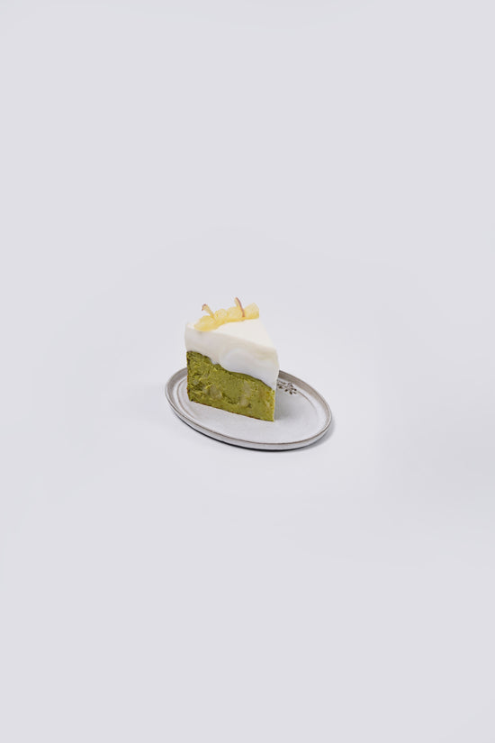 Honey Apple Jasmine Green Tea Mochi Basque Burnt Cheesecake I 蜂蜜蘋果茉莉綠茶麻糬巴斯克芝士蛋糕