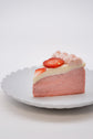 Strawberry Soy Milk Basque Burnt Cheesecake (Half Baked)(Whole) I 草莓豆乳巴斯克芝士蛋糕(半熟)(原個)