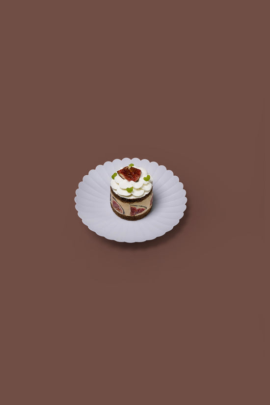 Caramel Fig Oolong Tea Sponge Cake I 焦糖無花果烏龍茶海綿蛋糕
