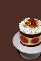 Caramel Fig Hojicha Tea Sponge Cake(Whole) I 焦糖無花果焙茶海綿蛋糕(原個)