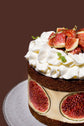 Caramel Fig Hojicha Tea Sponge Cake(Whole) I 焦糖無花果焙茶海綿蛋糕(原個)