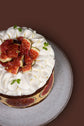 Caramel Fig Hojicha Tea Sponge Cake(Whole) I 焦糖無花果焙茶海綿蛋糕(原個)