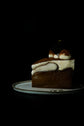 Hazelnut Chocolate Mochi Basque Burnt Cheesecake I 榛子朱古力麻糬巴斯克芝士蛋糕