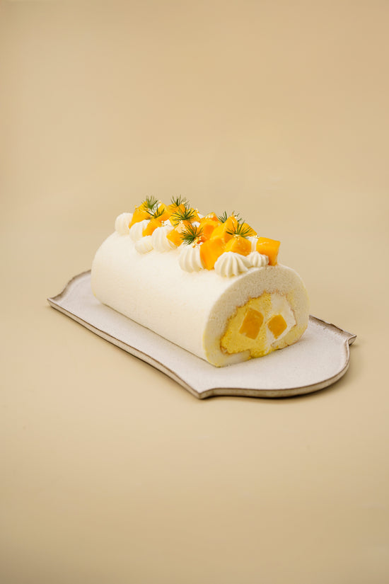 Mango Coconut Roll Cake (Whole) | 芒果椰子卷蛋 (原條)