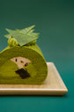 Matcha Azuki Brown Sugar Mochi Roll Cake(Whole) I 抹茶紅豆黑糖麻糬卷蛋(原條)